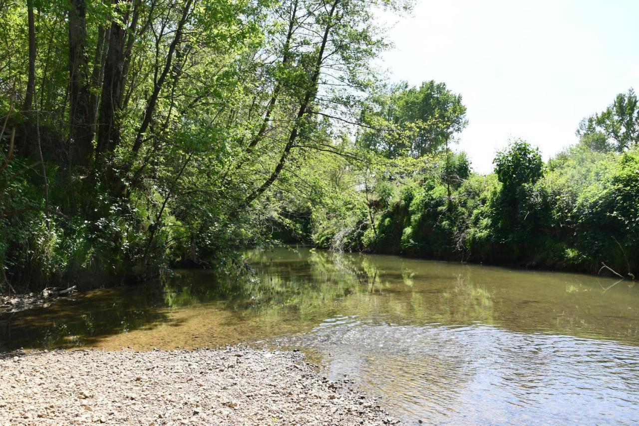 Tente Bivouac Option Bain Chauffee Au Bois Idrac-Respailles Exterior photo
