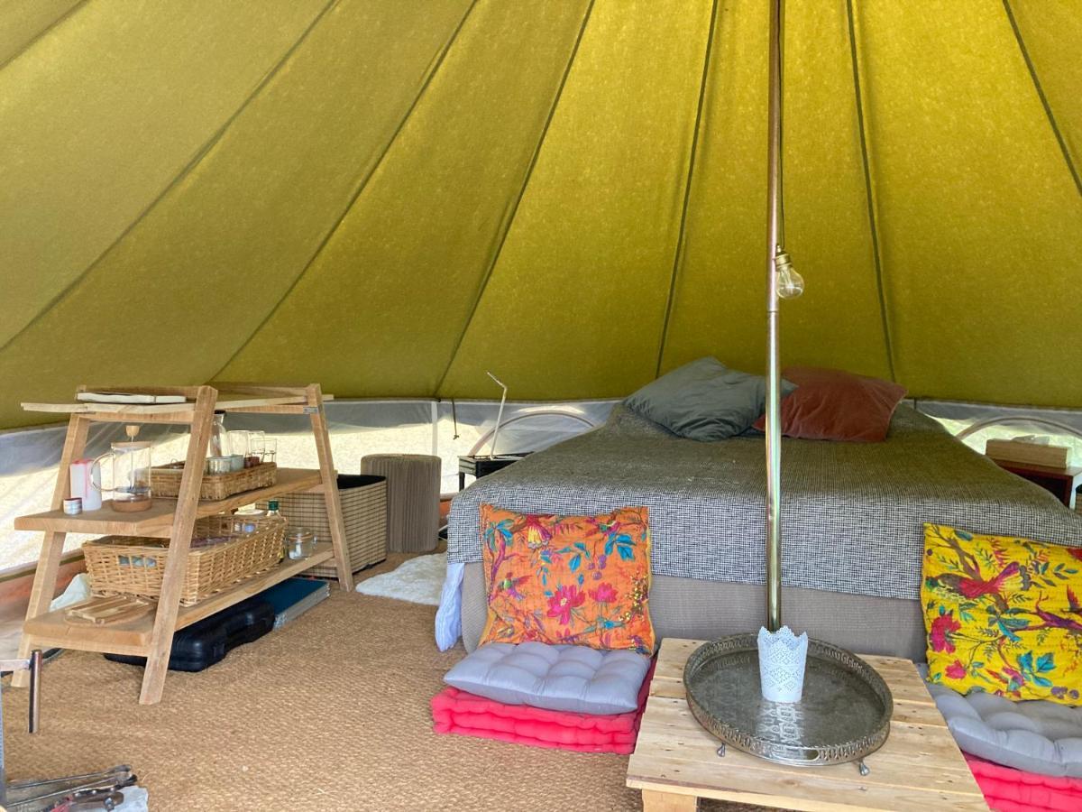 Tente Bivouac Option Bain Chauffee Au Bois Idrac-Respailles Exterior photo